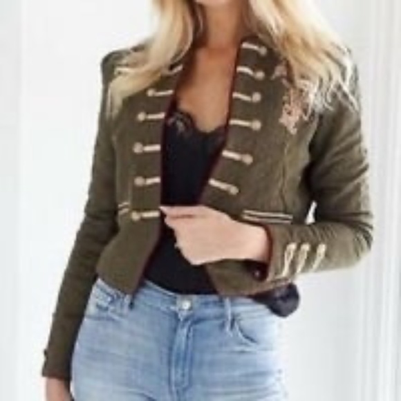 Free People Lauren Band Jacket NWT'S Size Small - Picture 4 of 8